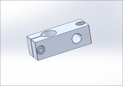 AL Knuckle diameter 1/2 Rod to 3/4 Rod Adaptor